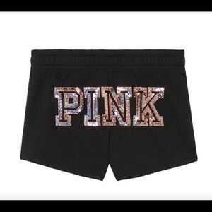 Victoria’s Secret PINK black retro shorts large